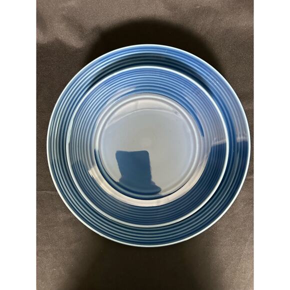 Royal Doulton Gordon Ramsay Maze Denim Blue 3-Piece Place Setting - Picture 3 of 9